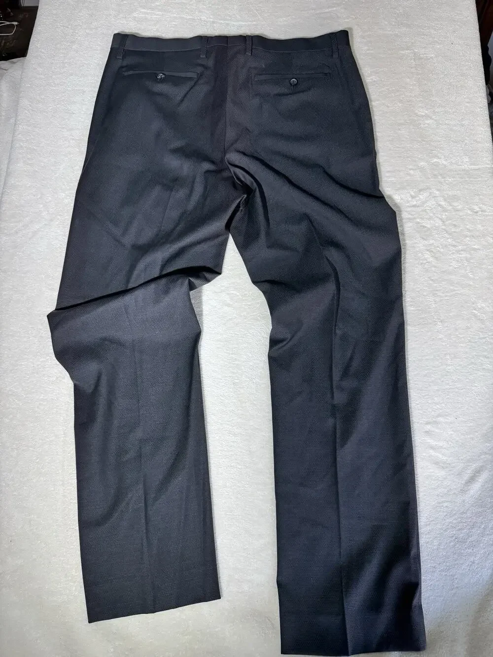 Men’s Banana Republic Slim Fit Dress Pants Trousers Slacks 36x32 Stretch Wool